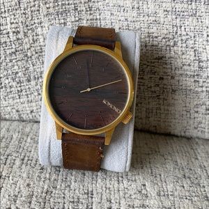 Komono brown watch
